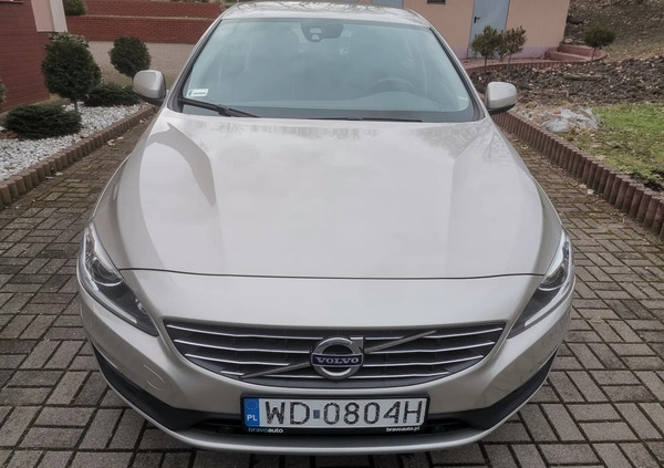 Volvo S60 cena 69999 przebieg: 182000, rok produkcji 2017 z Kalisz małe 121